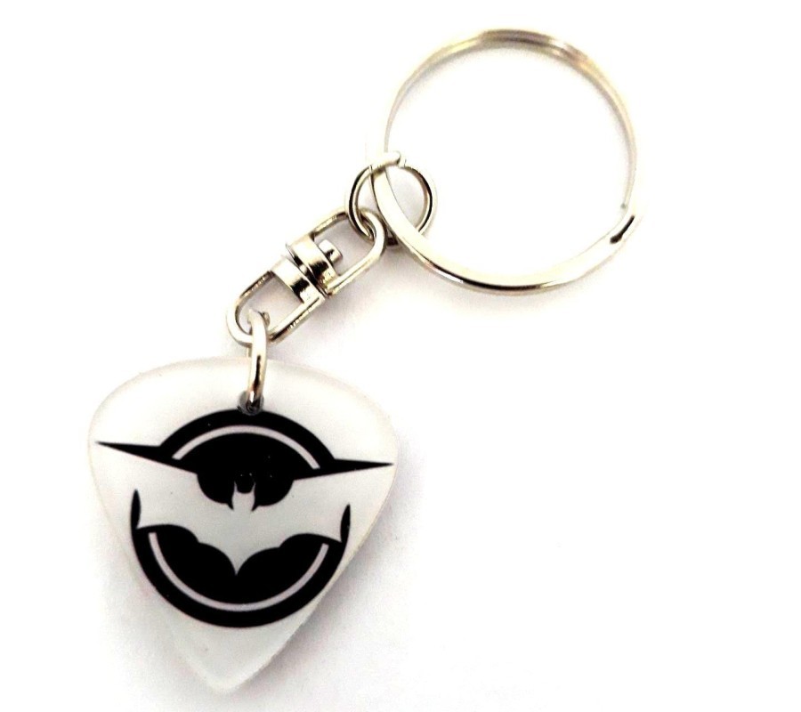 Porta-chaves MLC APK-6184, palheta 'Bat', acrílico