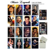 Isqueiro TRISTAR MLC TSL-0106, 'Bob Marley'