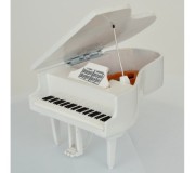 Miniatura piano MUSIC LEGENDS Collection, branco, c/banco
