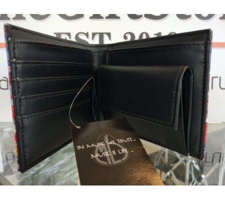 Carteira MUSIC LEGENDS Collection 'Hip Hop', pele sintética