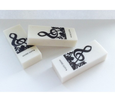 Borracha MUSIC GIFT MG-006B, notas musicais