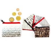 Porta-moedas MLC CPS-0100, 'S size', 8x7x0,5cm, pele sintética