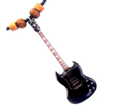 Colar MLC MNK-0141, guitarra 'Gibson SG'