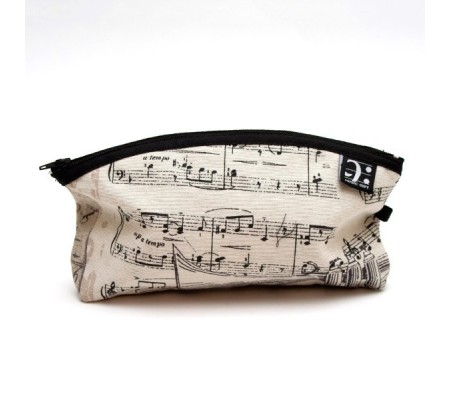 Estojo MUSIC GIFT MG- 1713, música, em tecido c/fecho