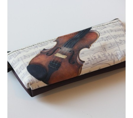 Estojo MUSIC GIFT MG-1722A, violino, em lona c/fecho