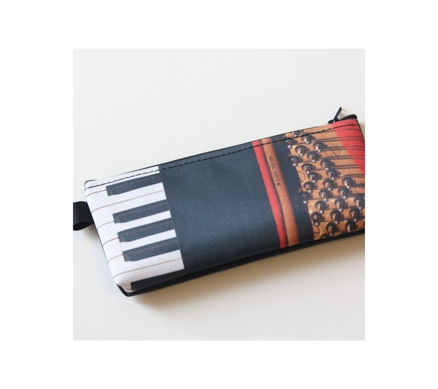 Estojo MUSIC GIFT MG-1735A, piano, em lona c/fecho