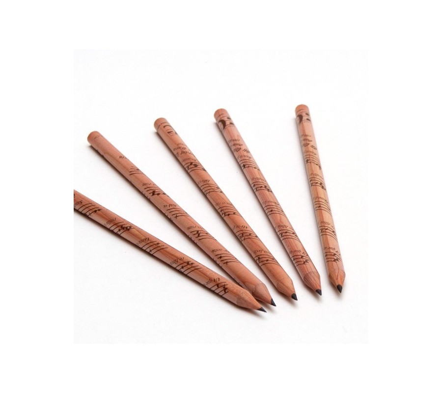 Lápis MUSIC GIFT MG-102, hino d’Arezzo, madeira