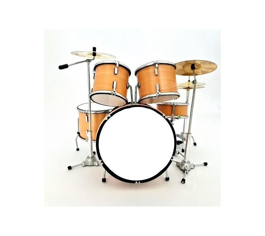 Miniatura bateria MUSIC LEGENDS Collection MDR-0114, 'Light Wood'