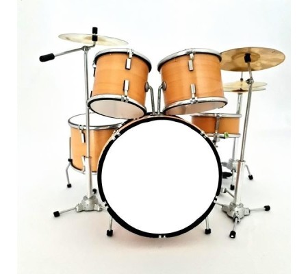Miniatura bateria MUSIC LEGENDS Collection MDR-0114, 'Light Wood'