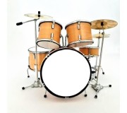 Miniatura bateria MUSIC LEGENDS Collection MDR-0114, 'Light Wood'
