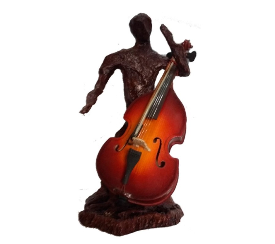 Miniatura contrabaixo CHI 011, c/ figura