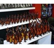 Miniatura violoncelo MUSIC LEGENDS Collection, c/suporte