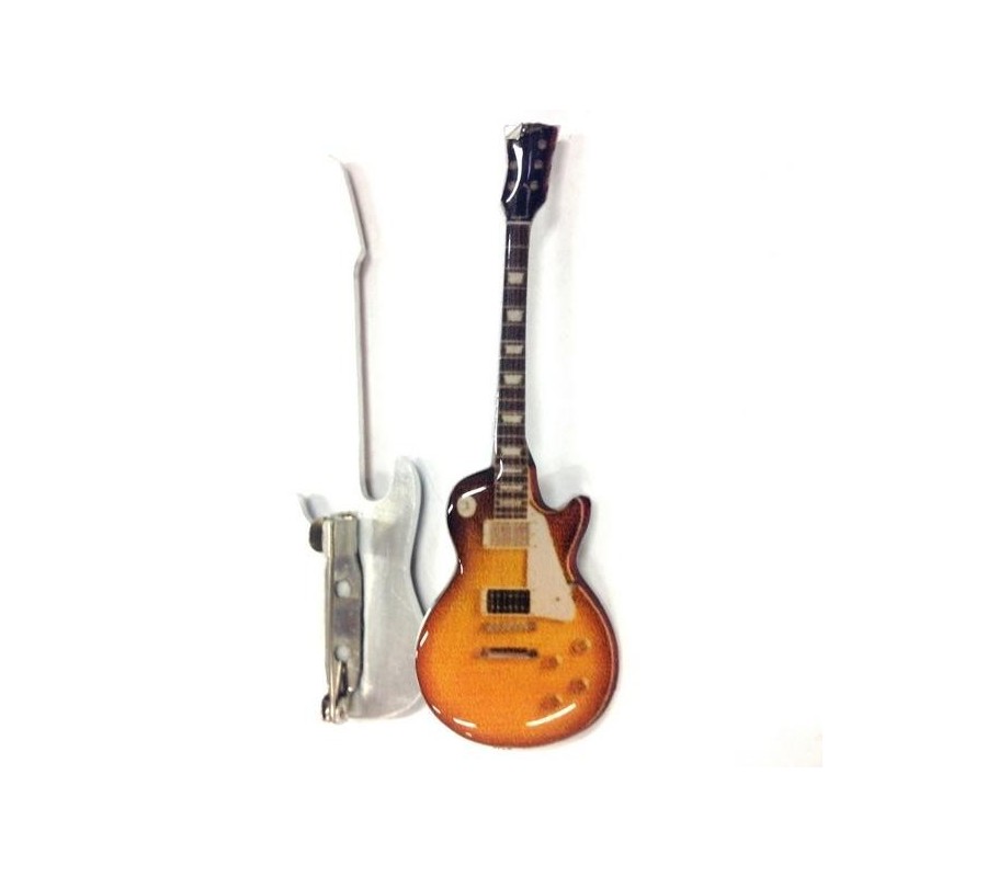 Pin MLC MPI-0057, Gibson 'Les Paul Sb', em aço & resina 'epoxy', 7cm