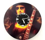 Decorative cardboard wall clock mod. Rock n'Mona (battery not included)