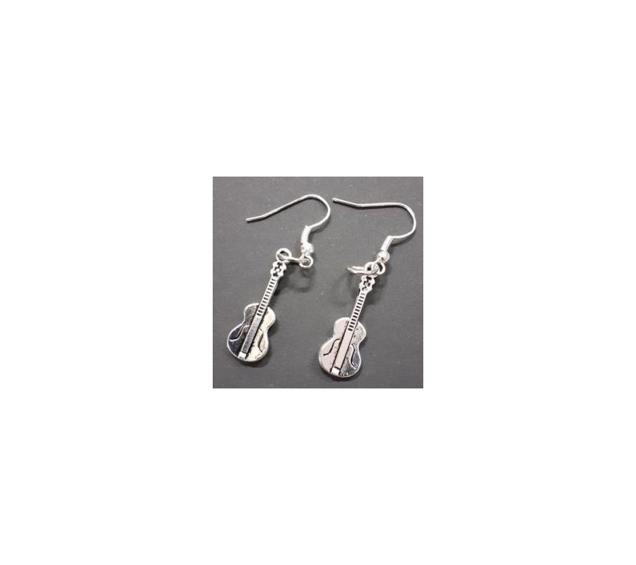 copy of Brincos MUSIC LEGENDS Collection MEA-002, guitarra elétrica, em aço (par)