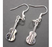 copy of Brincos MUSIC LEGENDS Collection MEA-002, guitarra elétrica, em aço (par)