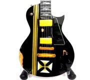 copy of Miniatura guitarra MLC MGT-5043, 'James Hetfield (To Lie Is To Die)', madeira, c/suporte