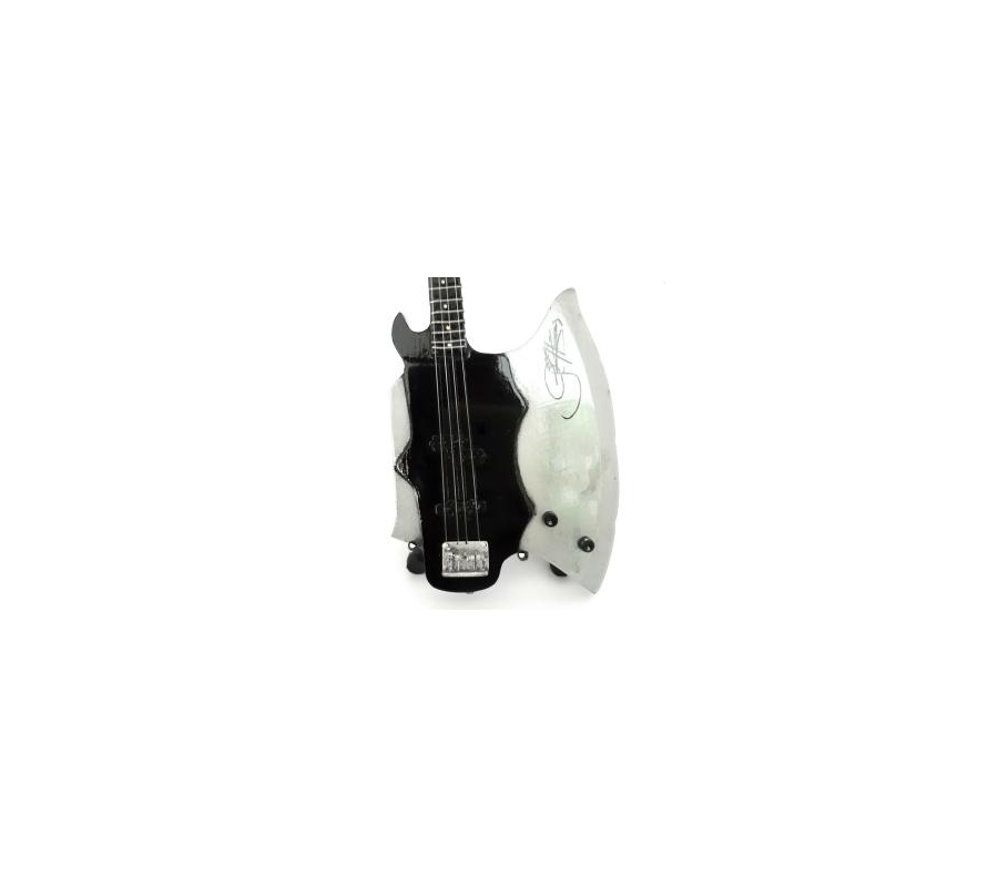 Miniatura guitarra MLC MGT-1151, 'Gene Simmons (Kiss) - Axe Bass'
