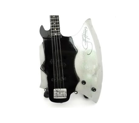 Miniatura guitarra MLC MGT-1151, 'Gene Simmons (Kiss) - Axe Bass'