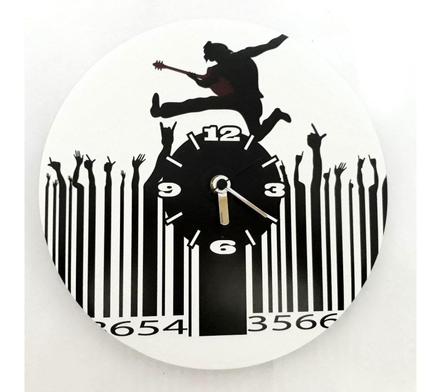 Relógio de parede CLK-0257, 'Music Theme 3', em cartão