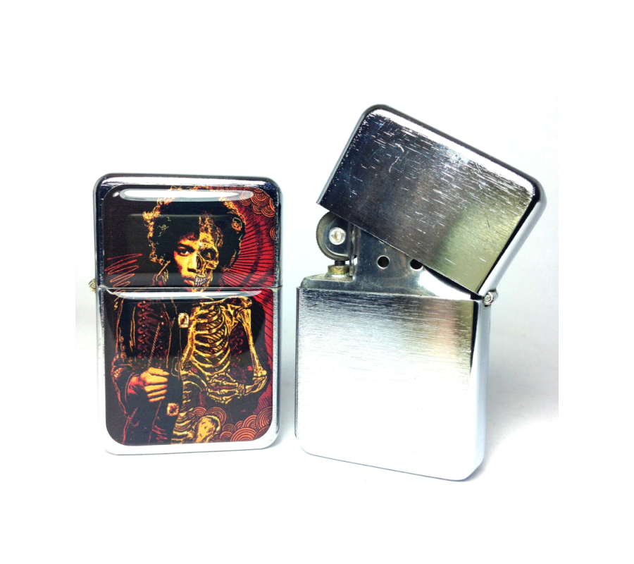 Isqueiro TRISTAR MLC TSL-0915, 'Damned Rockers - Jimi Hendrix'