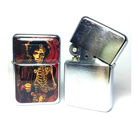 Isqueiro TRISTAR MLC TSL-0915, 'Damned Rockers - Jimi Hendrix'