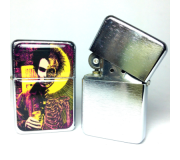 copy of Isqueiro TRISTAR MLC 'Bruce Springsteen', silver, a gasolina