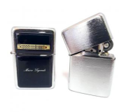 copy of Isqueiro TRISTAR MLC 'Bruce Springsteen', silver, a gasolina