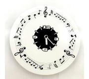 Relógio de parede CLK-0295, 'Music Theme 5', em cartão