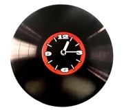 Relógio de parede CLK-0325, 'Vinyl', em cartão