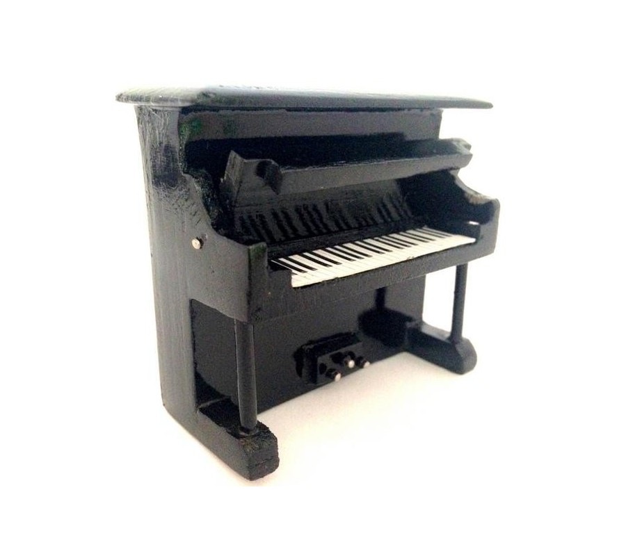 Vertical piano shaped fridge magnet mod. Exclusive