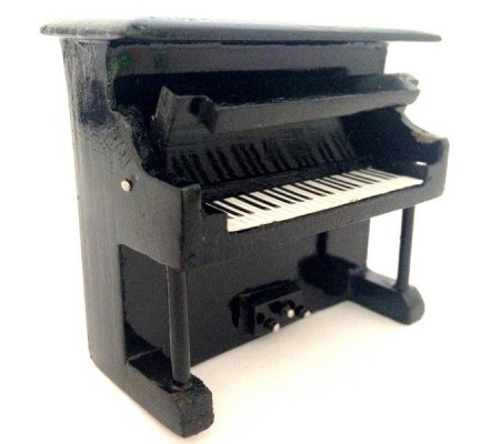 Vertical piano shaped fridge magnet mod. Exclusive