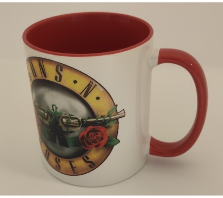Caneca ONE GIFT STORE 'Guns N' Roses' 2, em cerâmica