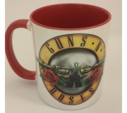 Caneca ONE GIFT STORE 'Guns N' Roses' 2, em cerâmica
