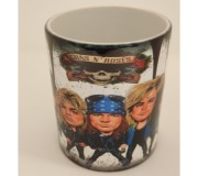 Caneca ONE GIFT STORE 'Guns N' Roses' Caricature 1, em cerâmica