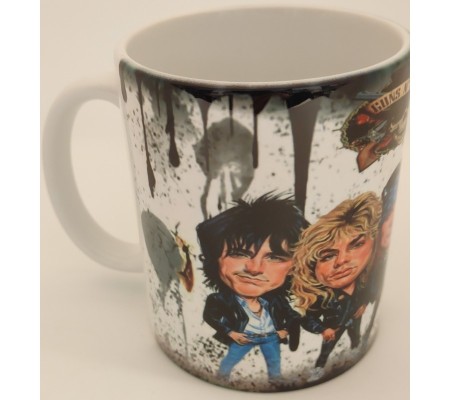 Caneca ONE GIFT STORE 'Guns N' Roses' Caricature 1, em cerâmica
