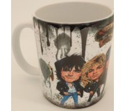 Caneca ONE GIFT STORE 'Guns N' Roses' Caricature 1, em cerâmica