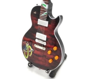 Miniatura guitarra MLC MGT-6347, 'Slash - Snakepit Signature', madeira, c/suporte