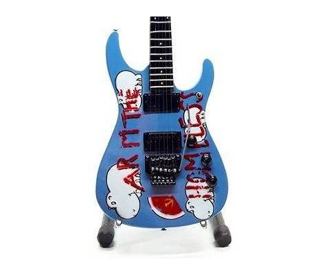 Miniatura guitarra MLC SPE-026, 'Tom Morello (RATM) - Arm The Homeless'