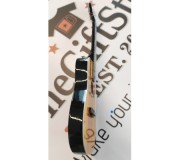 Miniatura guitarra clássica MLC MGT-5920, em madeira, c/suporte