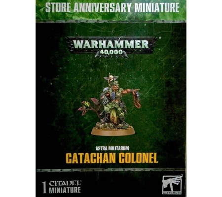 ASTRA MILITARUM: Catachan Colonel (Limited Store Anniversary Miniature)
