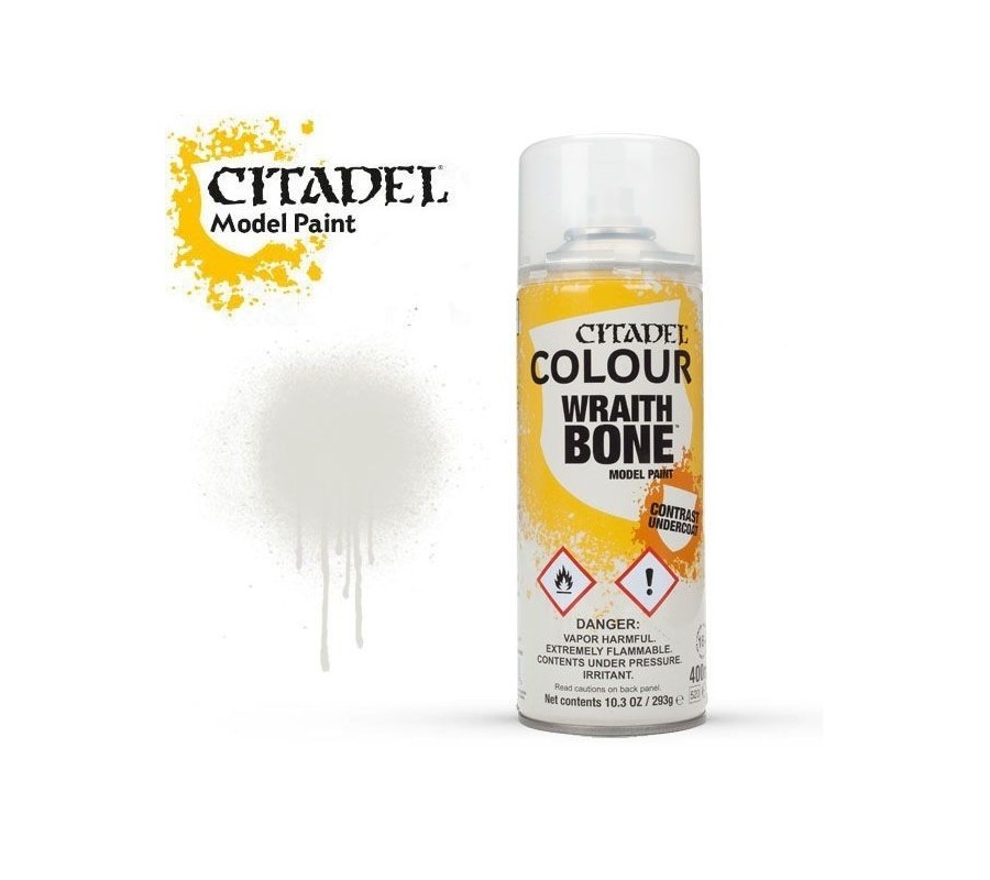 CITADEL COLOUR SPRAY: Wraithbone (400ml)