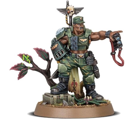 ASTRA MILITARUM: Catachan Colonel (Limited Store Anniversary Miniature)