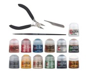 WARHAMMER AGE OF SIGMAR: Paints + Tools Set