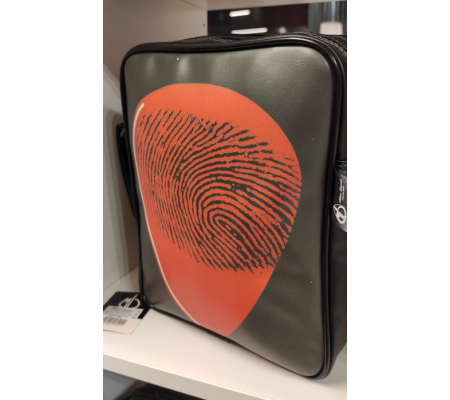 Saco MUSIC LEGENDS Collection IBG-0204, I-Bag 'Fingerprint', em PVC