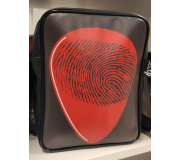Saco MUSIC LEGENDS Collection IBG-0204, I-Bag 'Fingerprint', em PVC