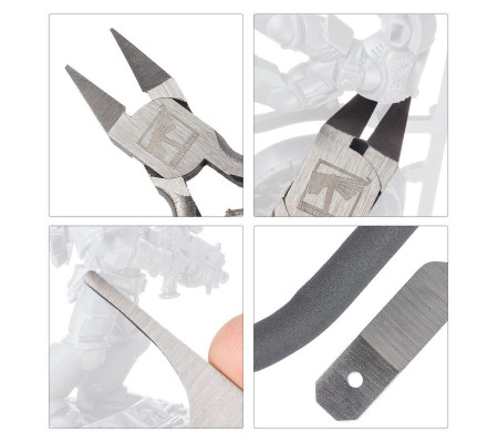 Alicate WARHAMMER Colour Tool Set, alicate + raspador