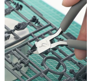 Alicate RUITOOL D9241, p/ modelismo, c/ bolsa e pano de limpeza