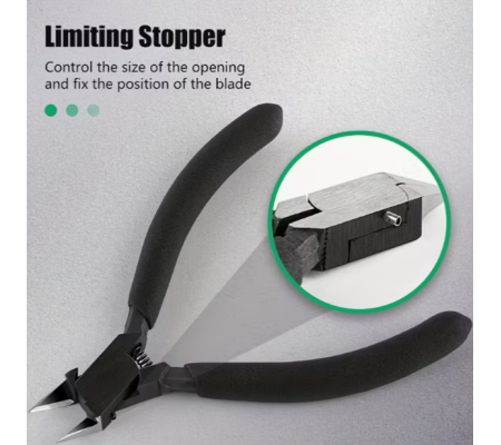 Pliers HOBBYWORKER M1751, in stainless steel, for modeling