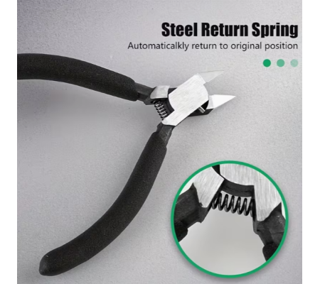 Alicate HOBBYWORKER M1751, em aço inox, p/ modelismo